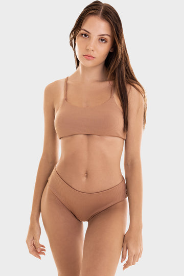 Bacon Bikinis Bikini Top Grace Top // Peanut Rib